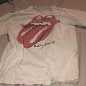 Brandy melville rolling stones graphic tee